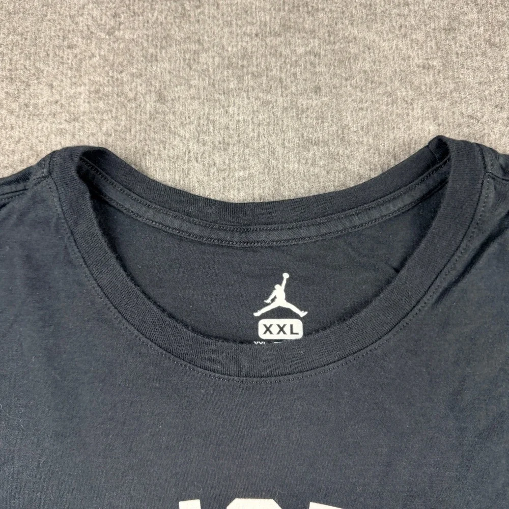 Jordan‎ Brand Los Jordan Men's XXL Black Short Sleeve Graphic T-Shirt